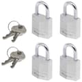 Miniatyrbild 1 av 3: Master Lock P55992 Hänglås Lika låsning Silver Nyckel
