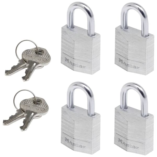Master Lock P55992 Hänglås Lika låsning Silver Nyckel