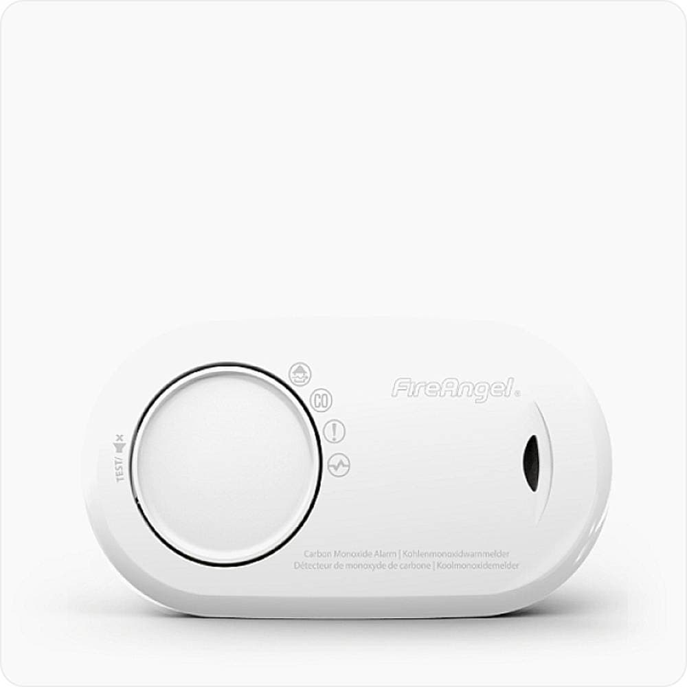 FireAngel FA3820-EUX10 Kolmonoxid-detektor inkl. 10 års batteri batteri Detektering Kolmonoxid
