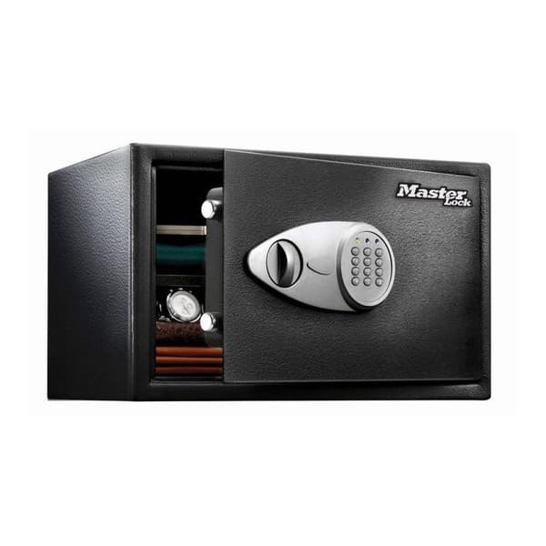 MasterLock Safe Large - Med digital lås og nøgle - Solid stål - Skal forankres - 270x430x370mm - X125ML