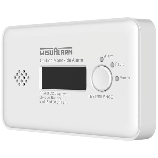 Wisualarm HY-GC20B Kolmonoxid-detektor inkl. 10 års batteri batteri Detektering Kolmonoxid