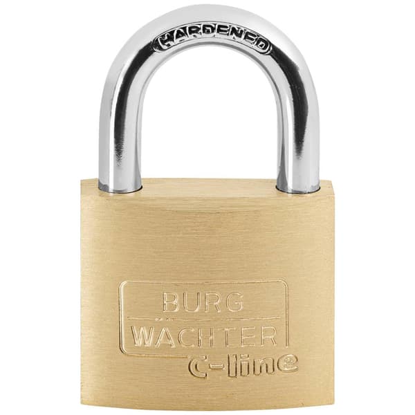 Burg Wächter 33661 Hänglås 40.00 mm Ny låsning Mässing Nyckel