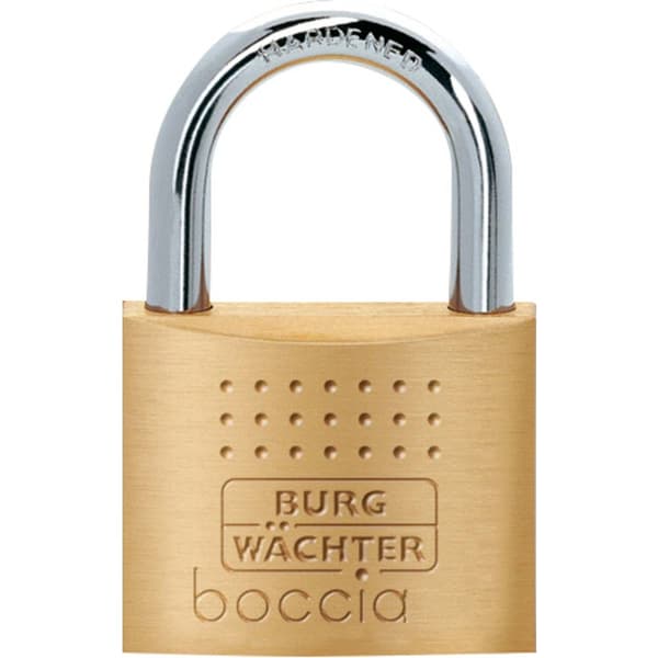 Burg Wächter 33721 Hänglås 50.00 mm Ny låsning Mässing Nyckel