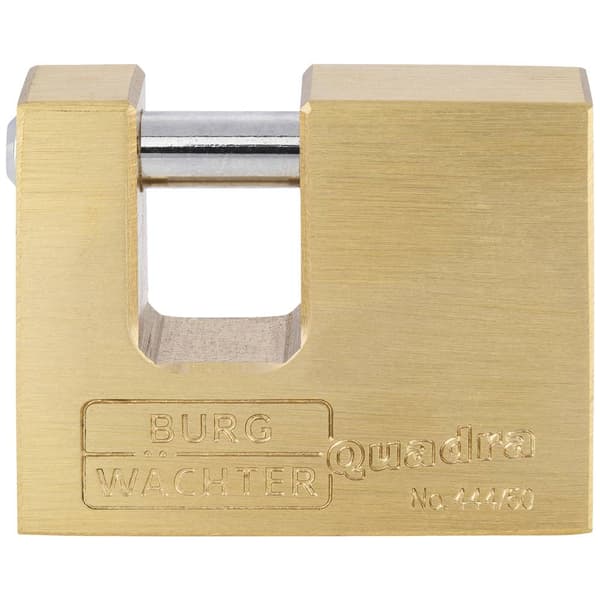 Burg Wächter 28591 Hänglås 50.00 mm Ny låsning Mässing Nyckel