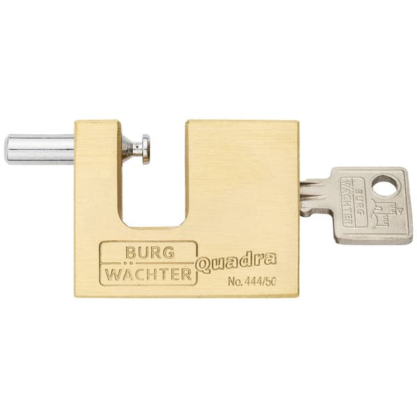 Burg Wächter 28591 Hänglås 50.00 mm Ny låsning Mässing Nyckel