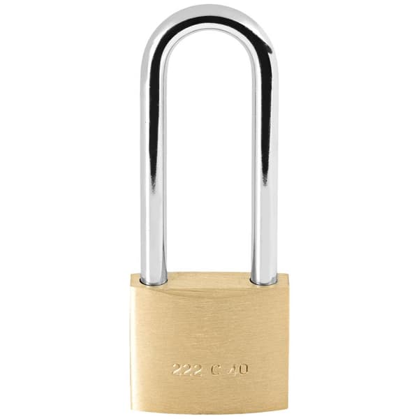 Burg Wächter 33681 Hänglås 40.00 mm Ny låsning Mässing Nyckel