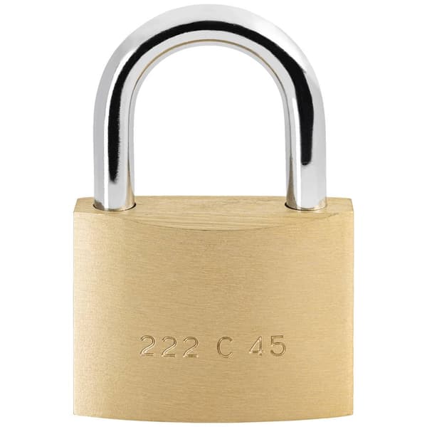Burg Wächter 3061 Hänglås 45.00 mm Ny låsning Mässing Nyckel