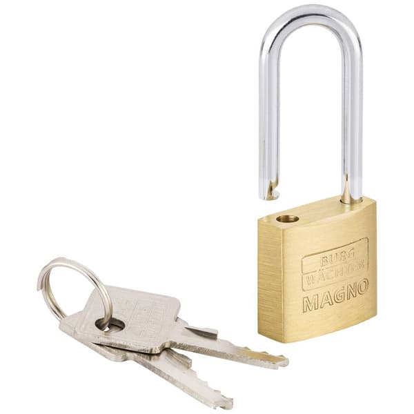 Burg Wächter 29961 Hänglås 20.00 mm Lika låsning Mässing Nyckel