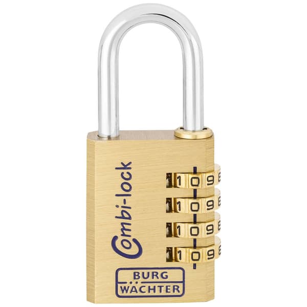 Burg Wächter 2261 Hänglås 40.00 mm Mässing Kombination