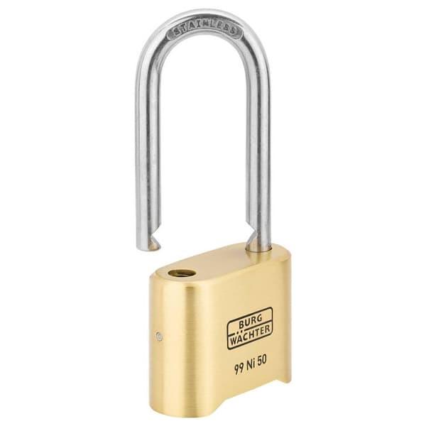 Burg Wächter 37491 Hänglås 51.90 mm Mässing Kombination