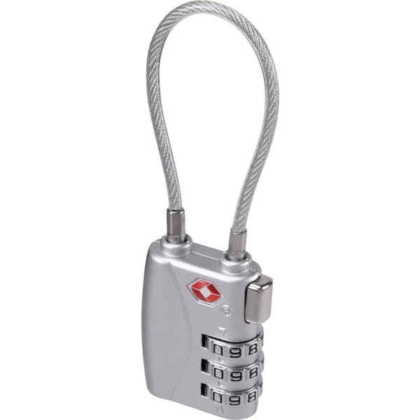 Sygonix SY-5044450 Kabellås 33 mm TSA Silver Kombination