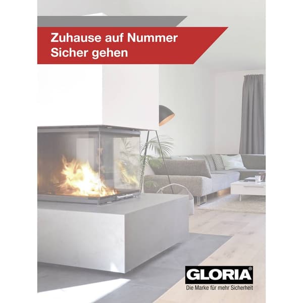 Gloria KO10D Kolmonoxid-detektor inkl. 10 års batteri batteri Detektering Kolmonoxid