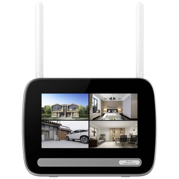 Stabo multifon security V 51136 Trådlöst övervakningsset Radio med 1 kamera 2304 x 1296 pixel 2.4 GHz