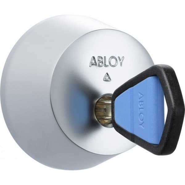 Abloy Easy -avainpesäpaketti, 2 kpl CY001J-avainpesä + 3 kpl Easy-avain, satiinikromi