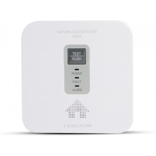 Housegard GA102 -gasvarnare, 230V/12V Vit