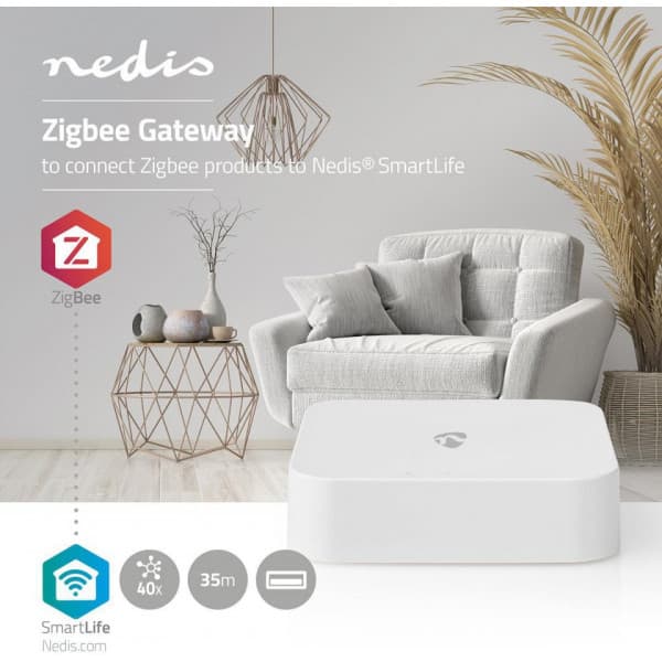Nedis Zigbee WIFIZB10WT -hubben