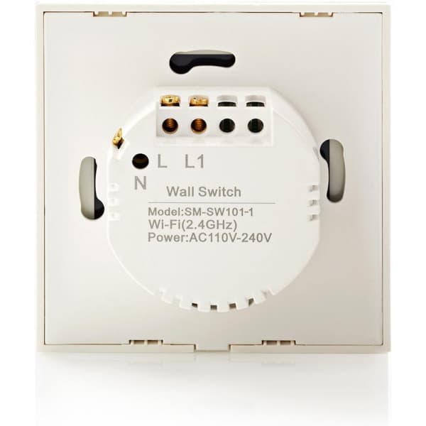 Nedis SmartLife WIFIWS10WT -vægkontakt