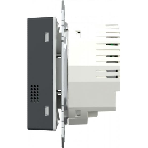 Schneider Electric Wiser Exxact -älykäs yhdistelmätermostaatti, 16A, antrasiitti