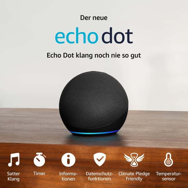 Amazon Smart Högtalare Echo Dot 5 Grå