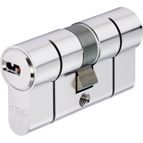 Abus Profiilisylinteri Kanssa D66 N 35+35 Mm 5 Avaimet Hopeinen