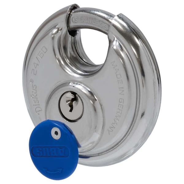 Abus Hänglås 24ib/60 Diskus 8 Mm Silver