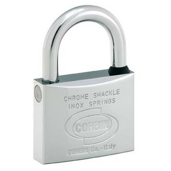 Security Products S.r.l Riippulukko L-120-40-ka1 40 Mm Hopeinen