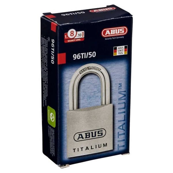 Abus Riippulukko 96ti/50 Hopeinen