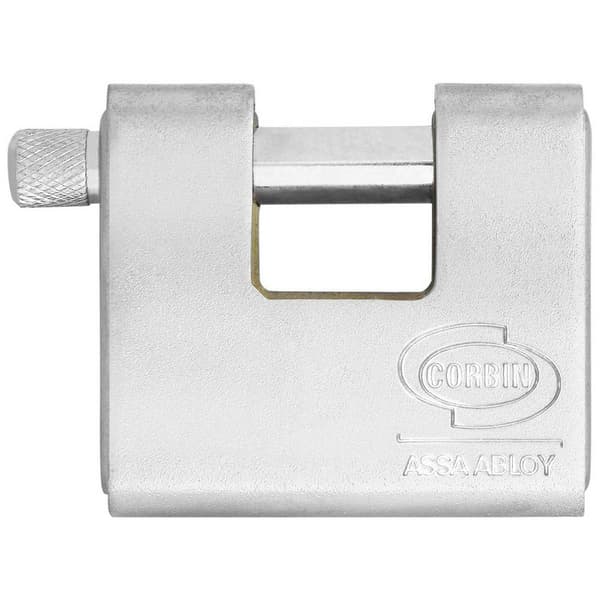 Security Products S.r.l Panssaroitu Riippulukko L-211-80-ka2 80 Mm Hopeinen
