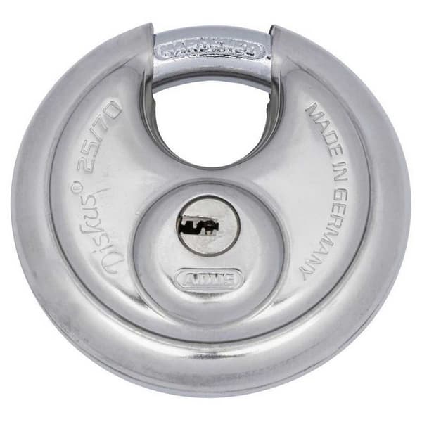 Abus Lisälukko 25/70 Hopeinen