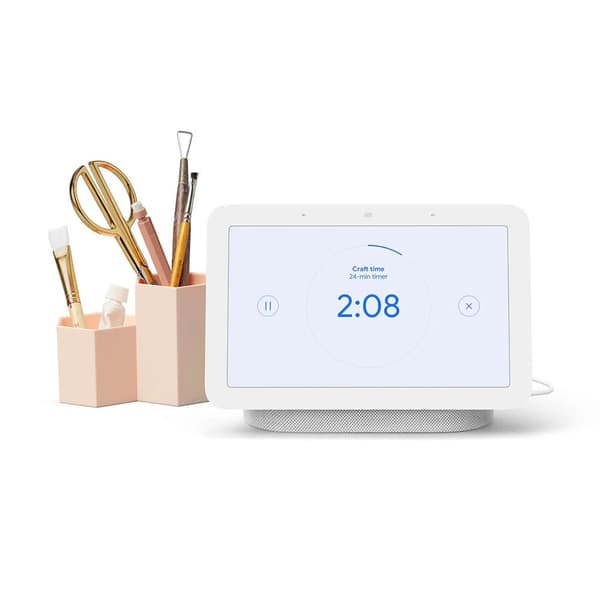 Google Smart Assistent Nest Hub 2 Gen Hvid