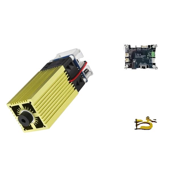 Lasermodul, 40W, 450nm Blå Laser, LT-40W-A-GOLD-KIT