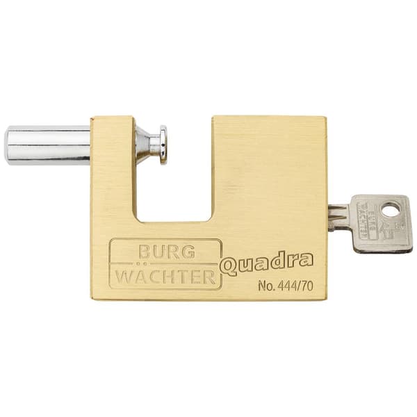 Burg Wächter 28681 Hänglås 70.00 mm Ny låsning Mässing Nyckel
