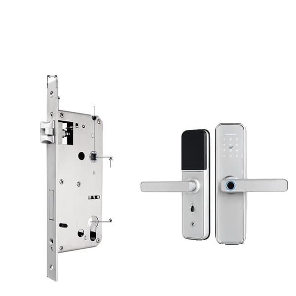 Smart lås, biometrisk fingeravtryckssäkerhet, WiFi-anslutning, X5 TYB4585