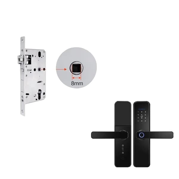 Smart lås, biometrisk fingeravtryckssäkerhet, WiFi-anslutning, X5 TYB4585