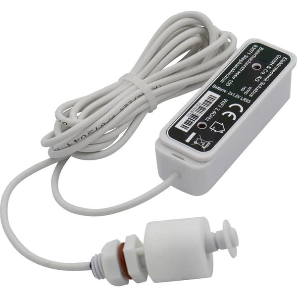 Schabus 200150 WWD 150 Wireless Float switch Vattendetektor Med app-styrning, med flottörbrytare batteri