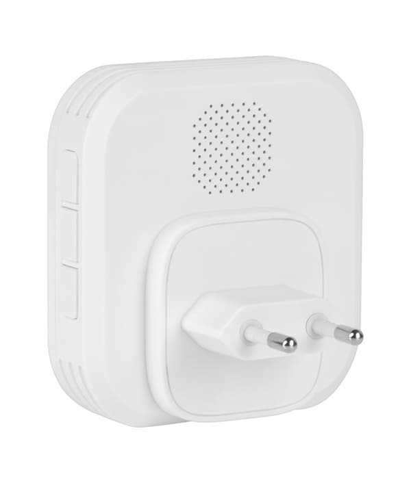 Rebel trådlös dörrklocka (med 230V-kontakt) - 58 melodier