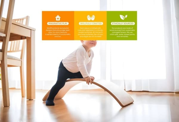 Balansbräda för Barn, SmartieBunny Balance Board