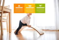 Miniatyrbild 9 av 11: Balansbräda i Trä  för Barn och Vuxna, SmartieBunny ® Balance Board