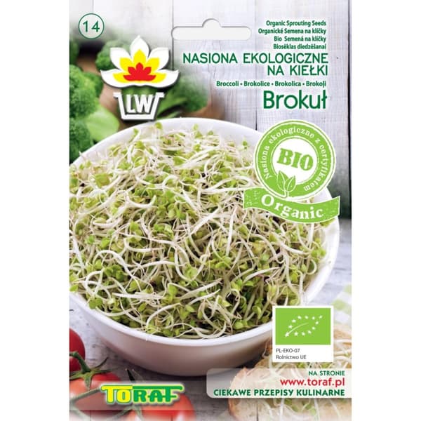 Luomu idätyssiemenet - parsakaali 10g