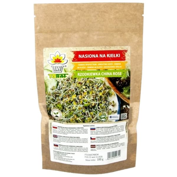 Spirefrø - radise CHINA ROSA 100g