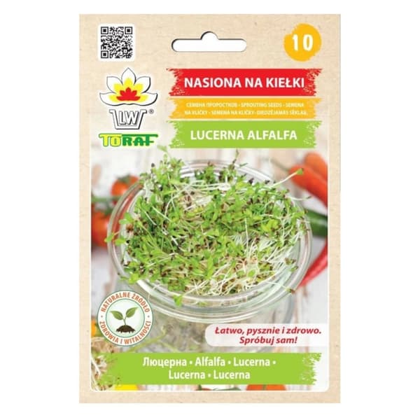 Groande frön - alfalfa ALFALFA 20g