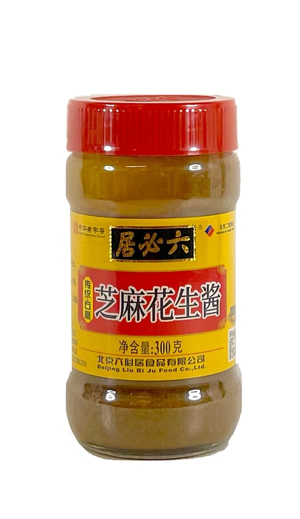 Sesampasta Med Jordnötter 300g Liu Bi Ju Kina