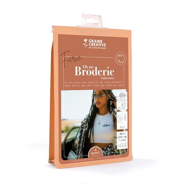 Broderisats för plagg - Rebelle