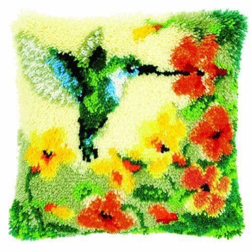 Vervaco 1-delad Kuddfodral med Hummingbird och Blommor - PN-0146770