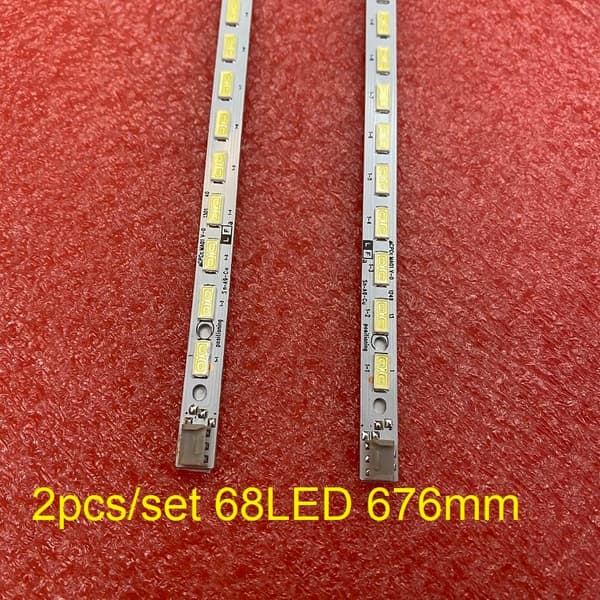 LED-nauhakitti, yhteensopiva SONY:n ja Sharpin 60-tuumaisen televisioiden kanssa.