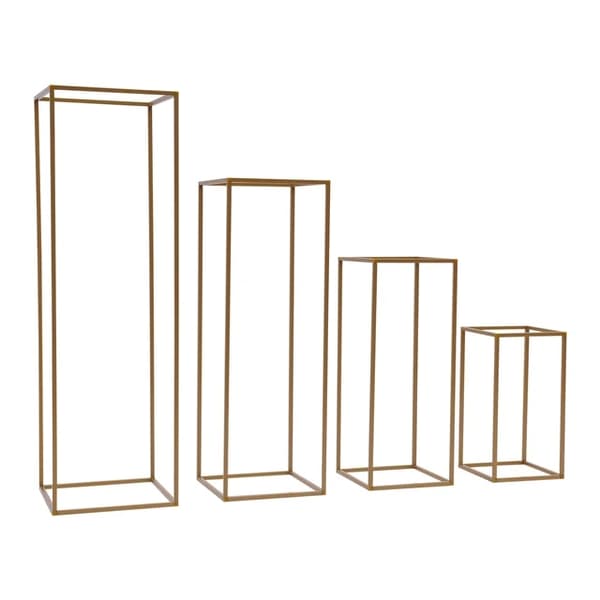 Bryllupsblomsterstand, metal geometrisk design, flere størrelser