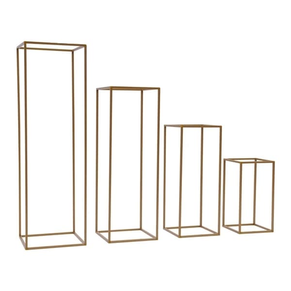 Bryllupsblomsterstand, metal geometrisk design, flere størrelser