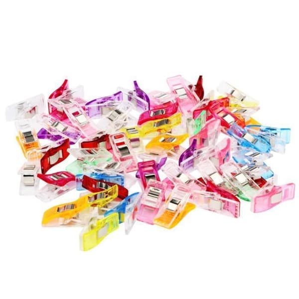 Klämmor - nihapai - 100PC - Plast - Flerfärgad - Sy Quiltbindning