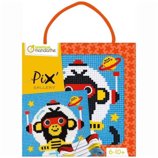 Pix'Gallery Cross Stitch Kit - Cosmonaut