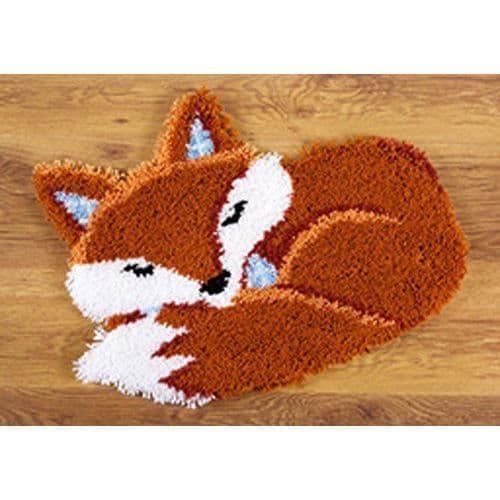 Vervaco PN-0150485 - SYKIT - Sleeping Fox Virkad matta